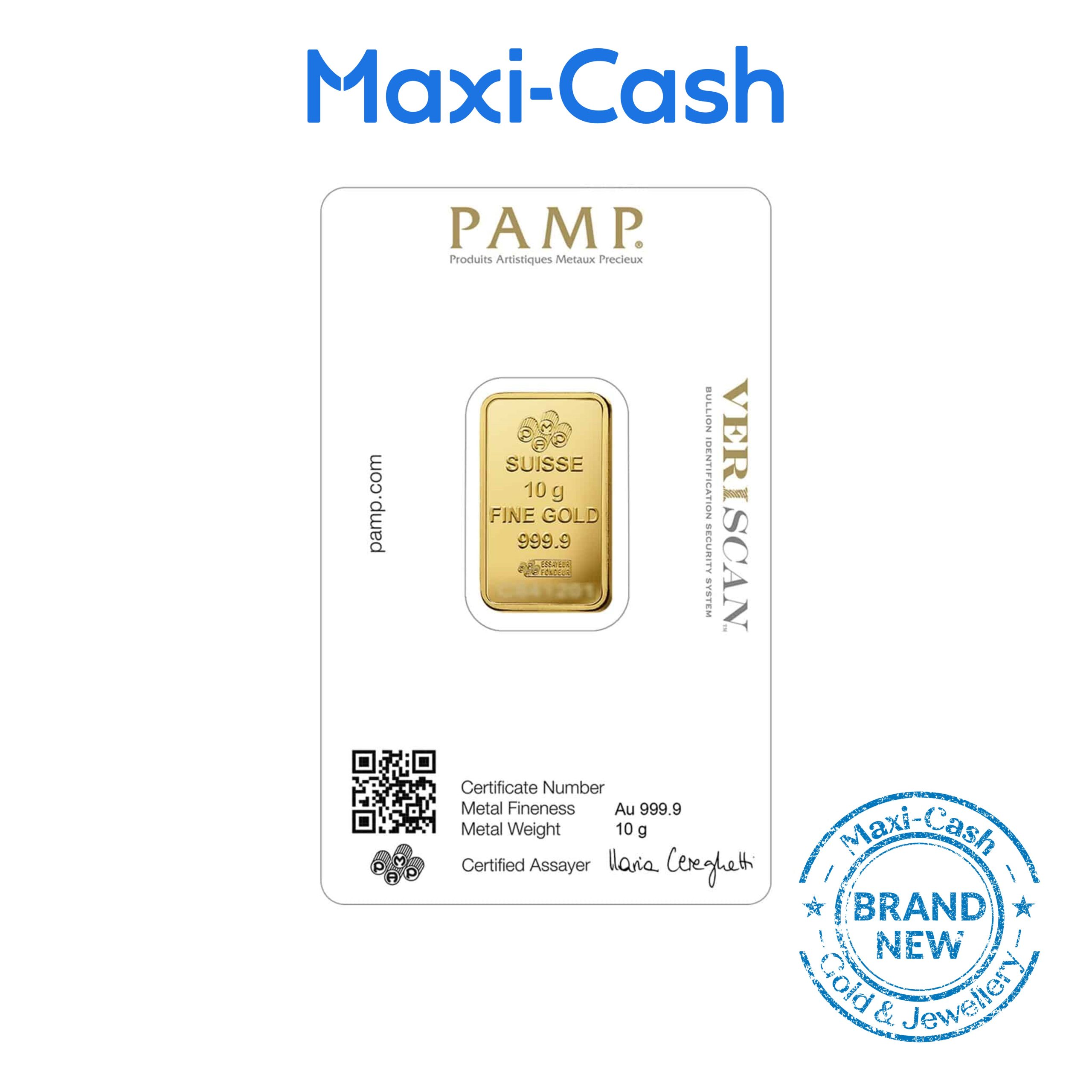 PAMP Suisse Lady Fortuna Gold Bar in 999 Gold (10gm) - Image 2