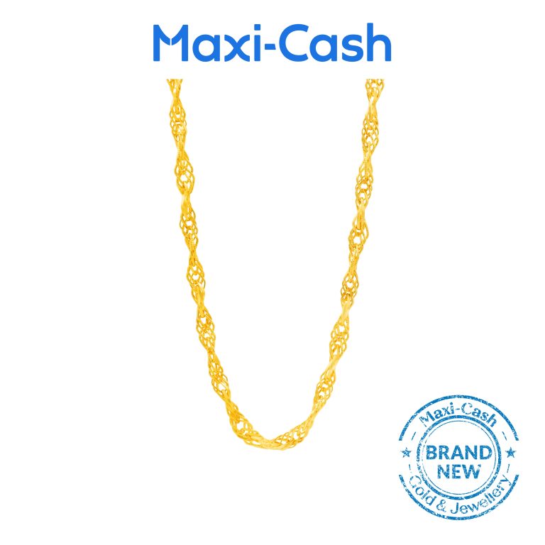 Twist Chain in 999 Gold