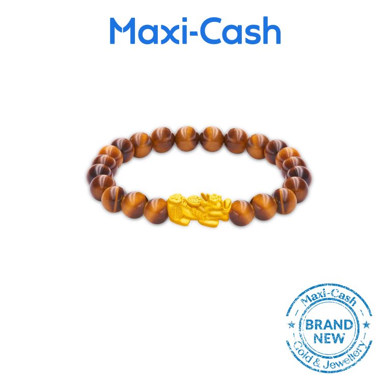 Golden Pixiu Bracelet in 999 Gold