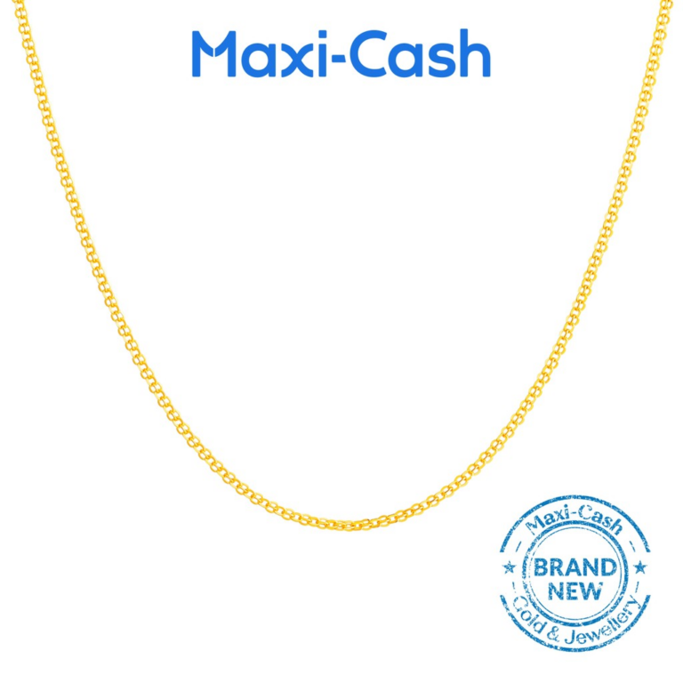 Cable Chain in 916 Gold (1.40mm) 45cm