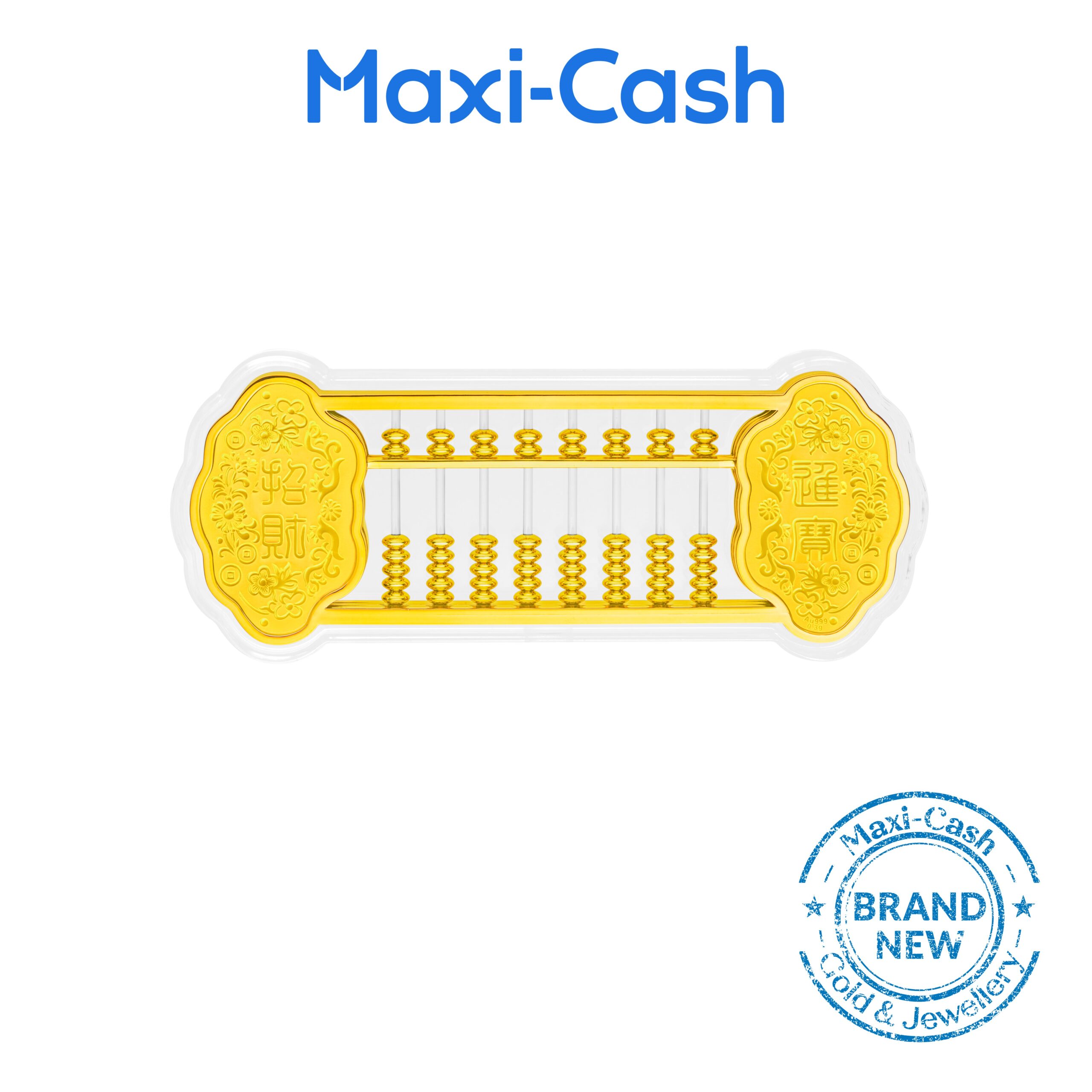 Abundance Abacus Gold Collectible in 999 Gold
