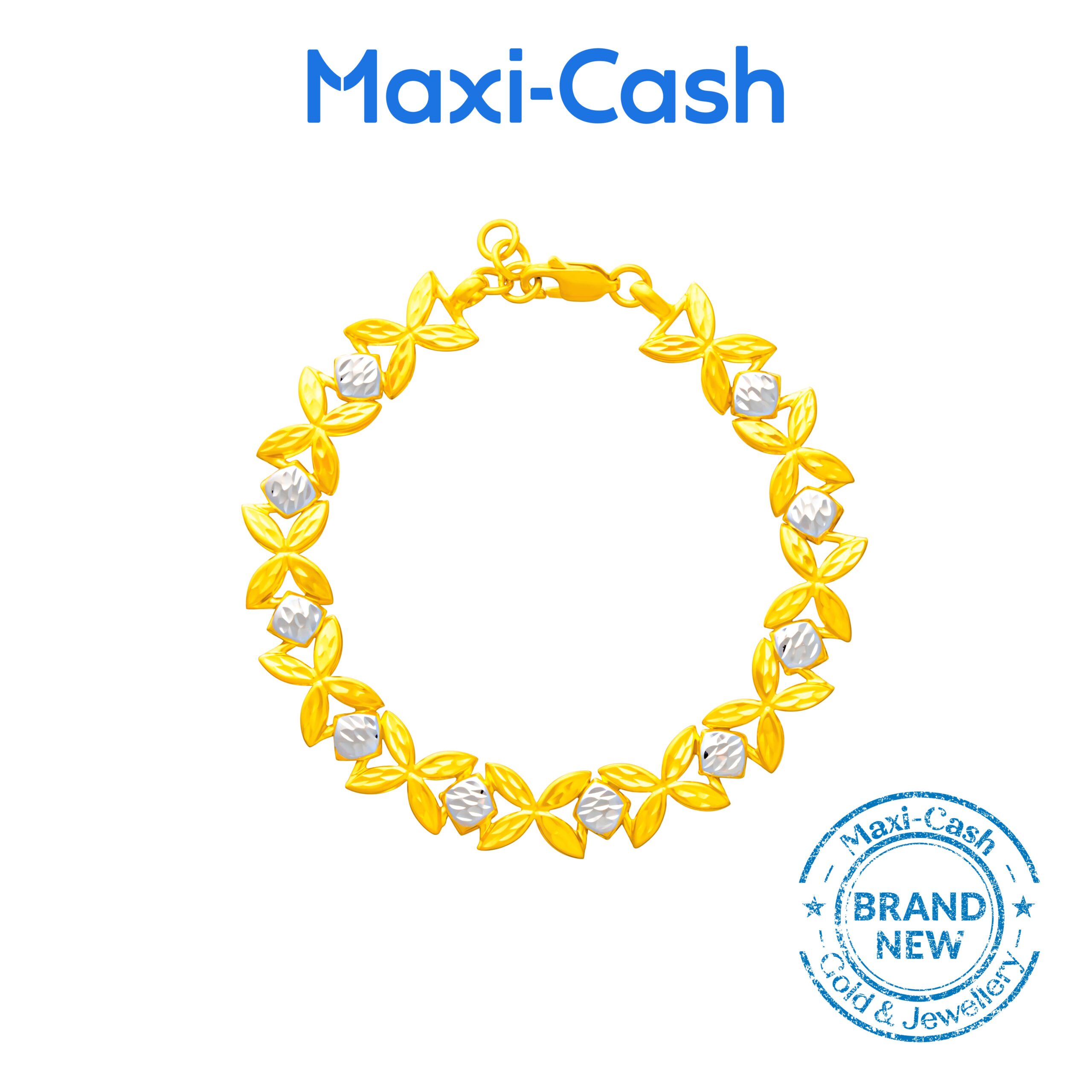 Serene Blossom Bracelet in 916 Gold