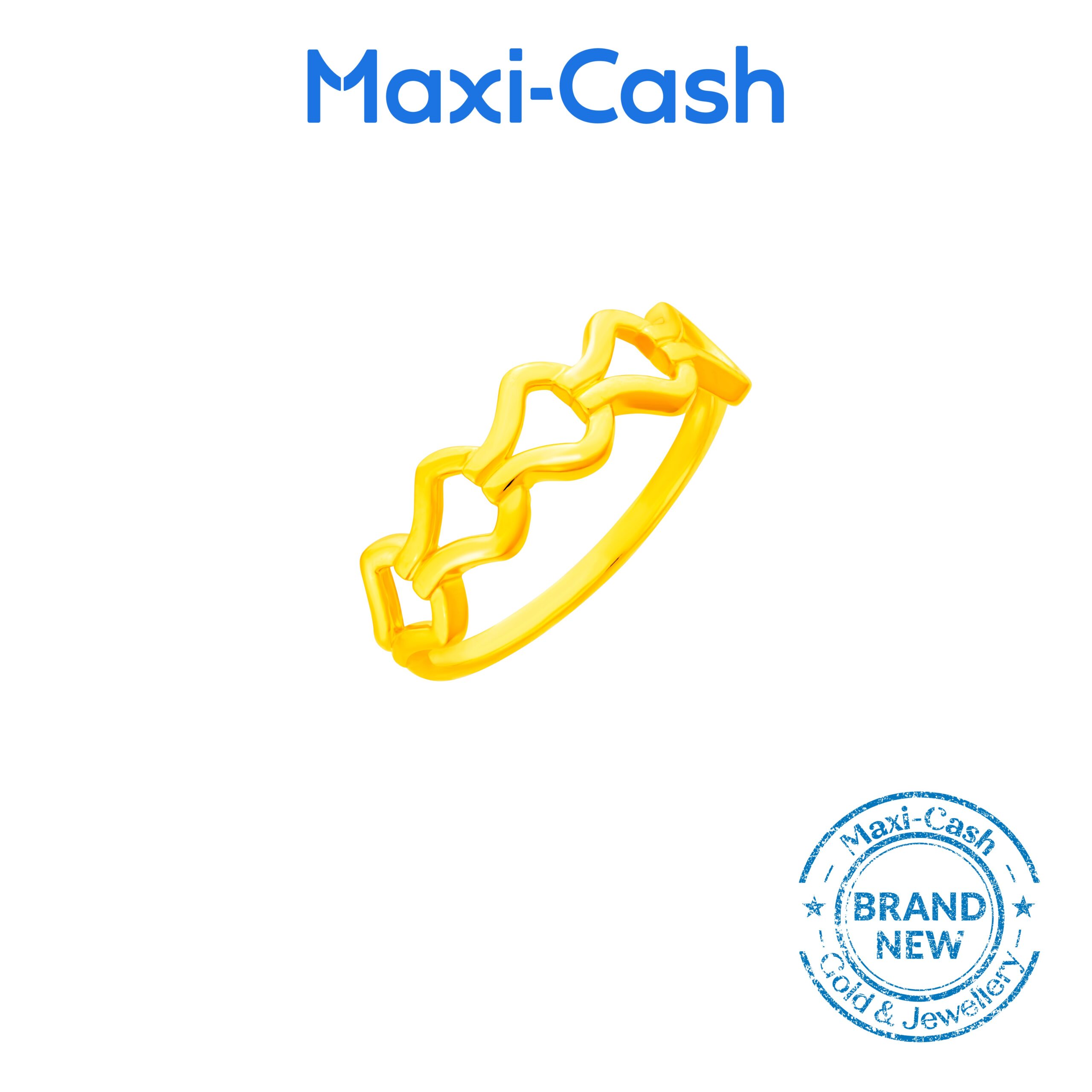 Affinity Link Ring in 916 Gold