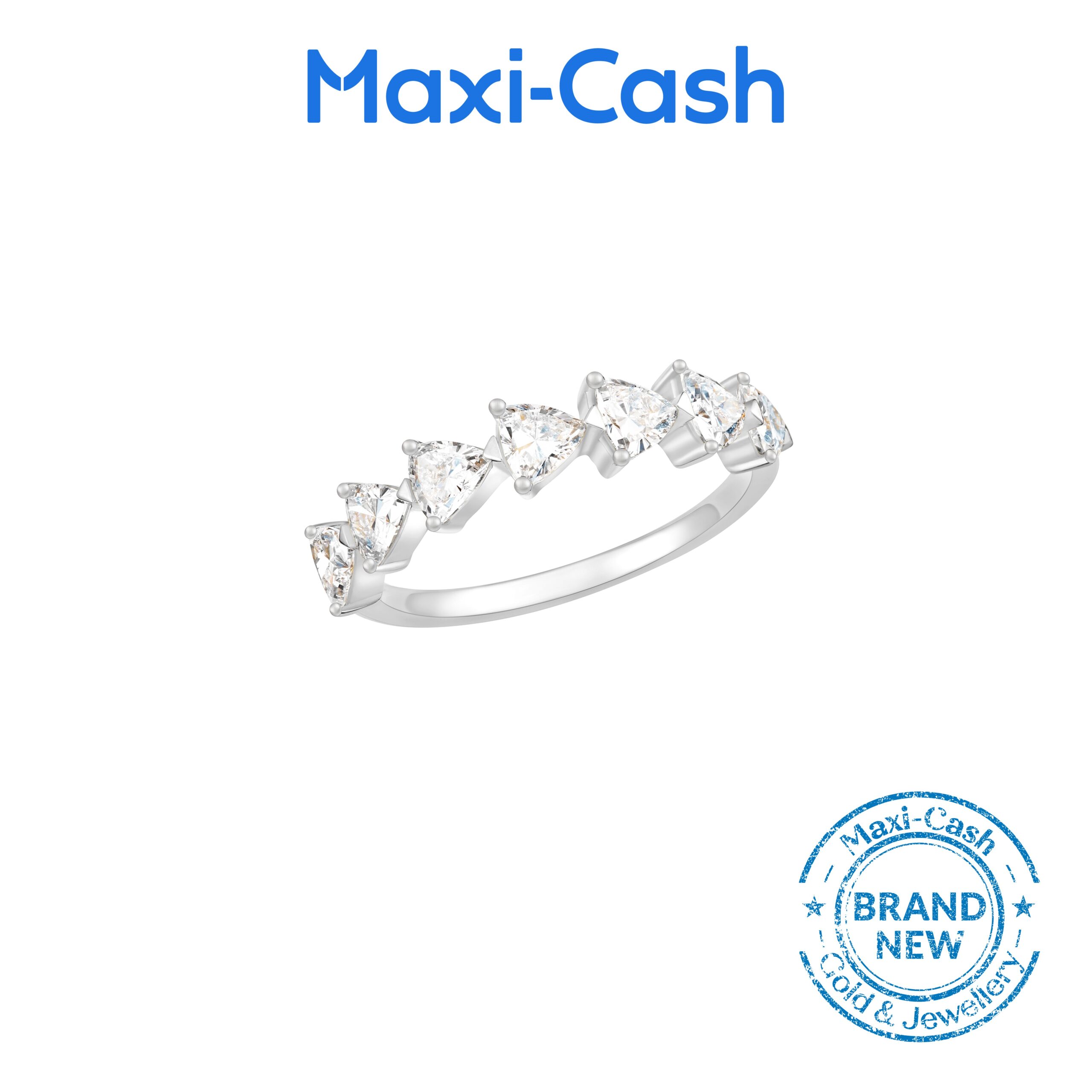 True Carat Cresta Ring in 14k White Gold